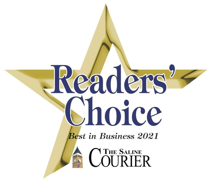 voted number 1 roofing company Saline County Courier Readers Choice